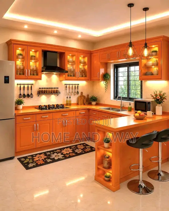 Kitchen Cabinets of 7,000,000/- In Any Colour Order Yours Now