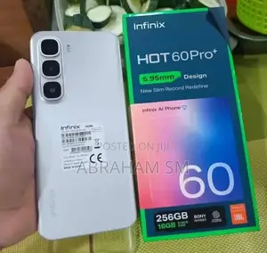 New Infinix Hot 60 Pro+ 256 GB White