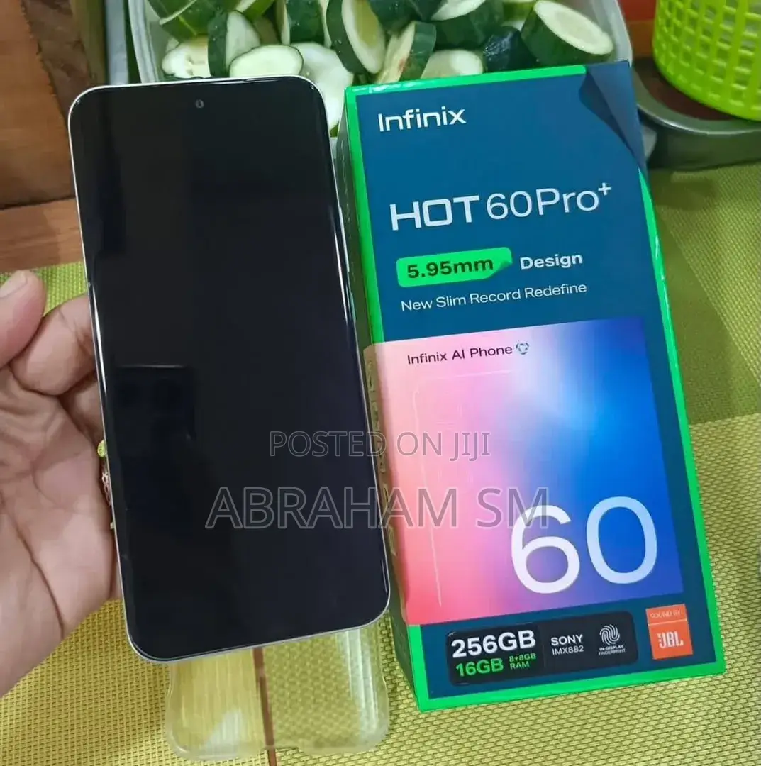 New Infinix Hot 60 Pro+ 256 GB White