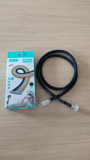 Aerbes 1.5M Silicone Shower Hose Flexible Bathroom Water Pipe AB-RG01