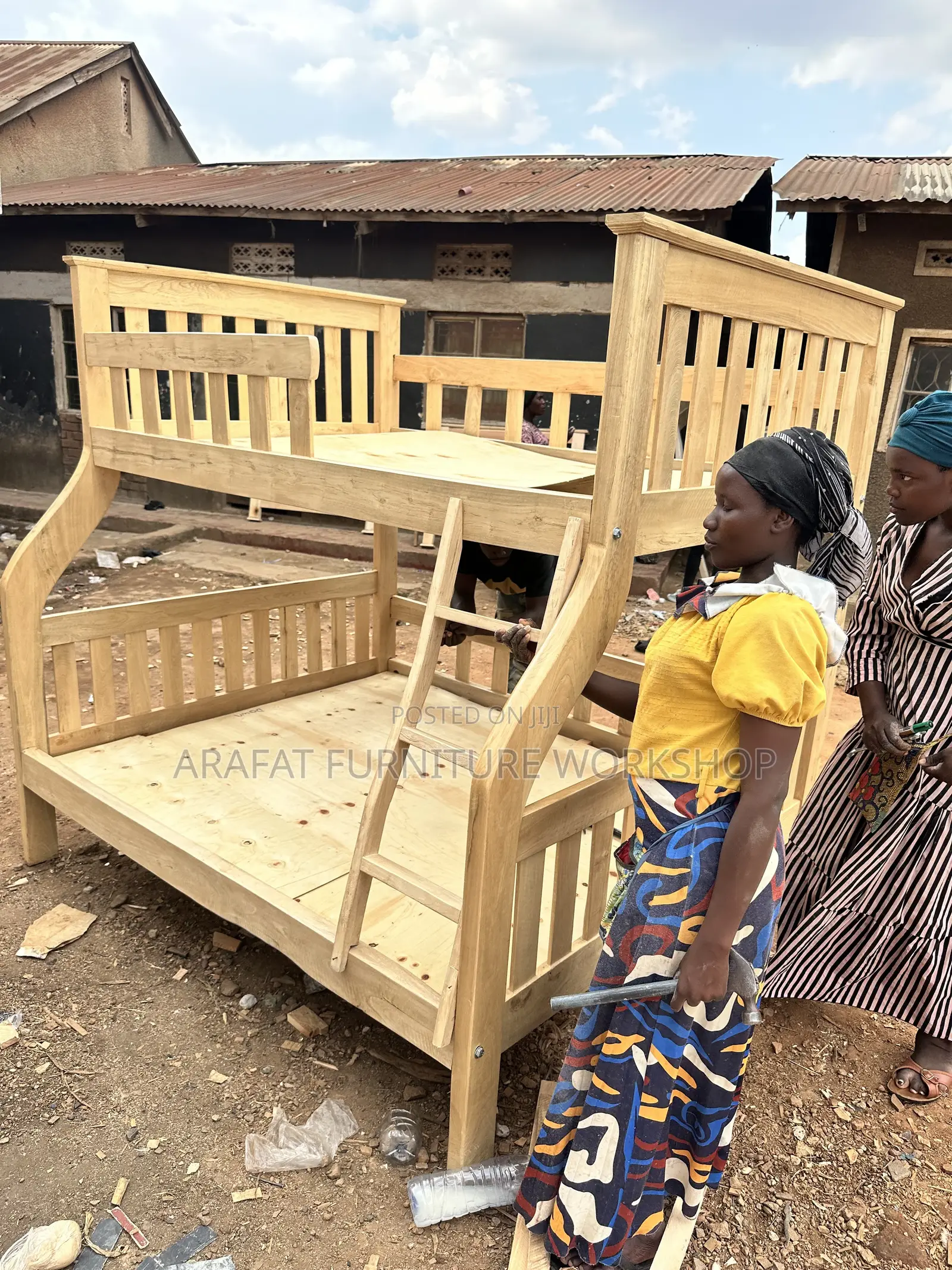 Double Decker Bed Musambya Wood