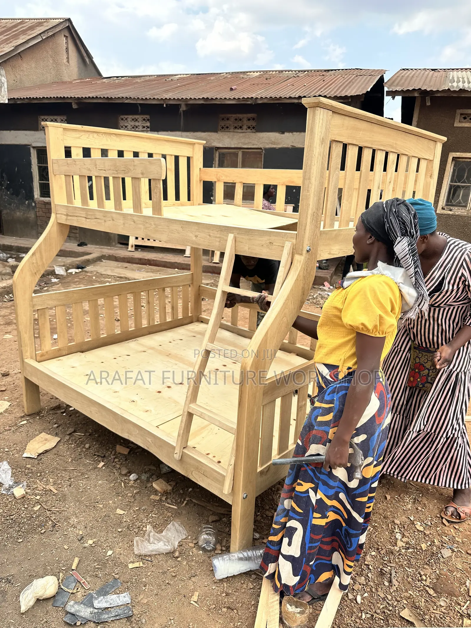 Double Decker Bed Musambya Wood