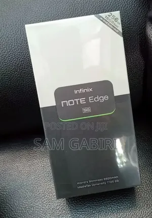 New Infinix Note Edge 256 GB Black
