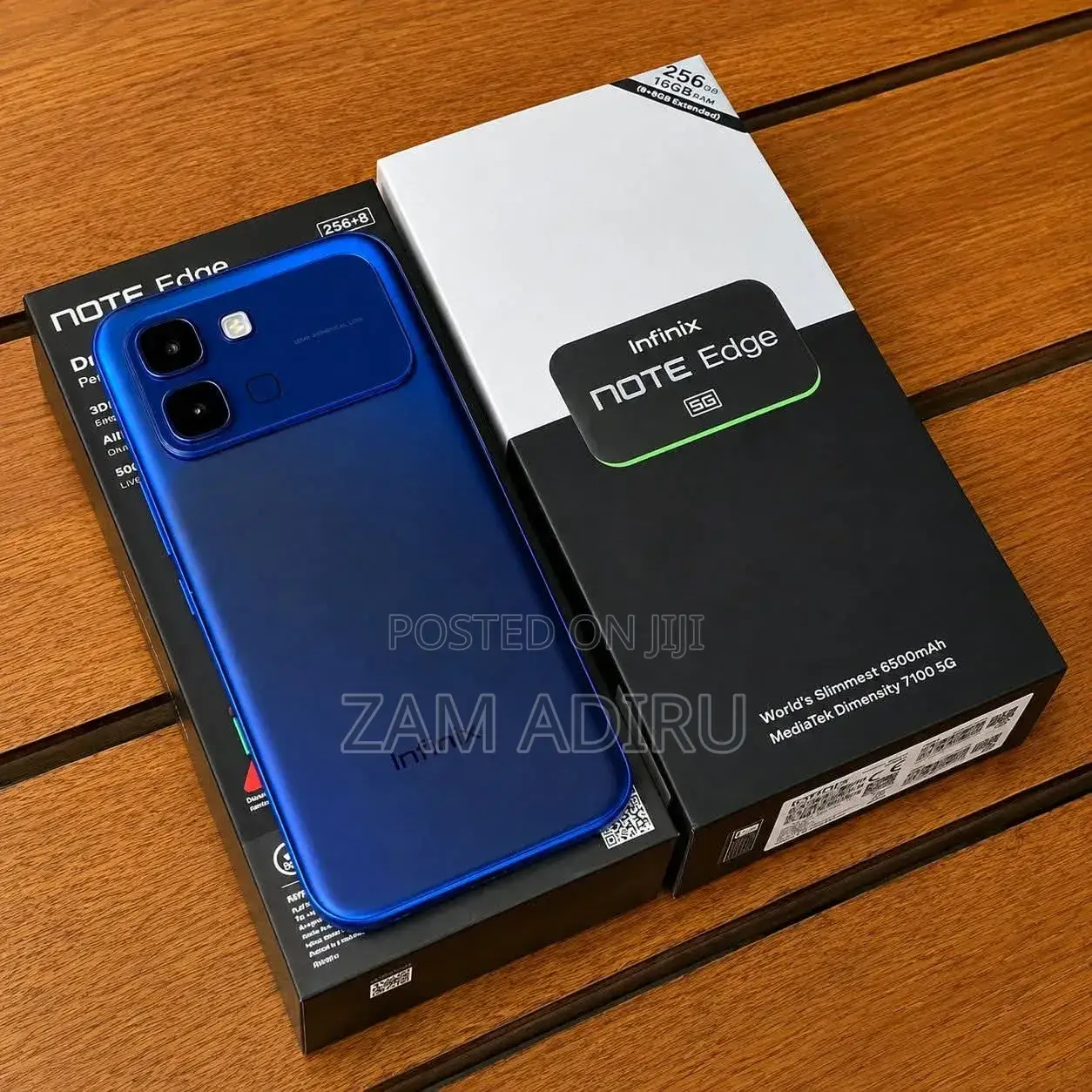 New Infinix Note Edge 256 GB Blue