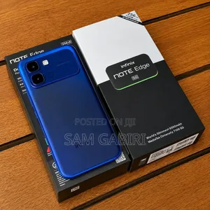 New Infinix Note Edge 256 GB Blue