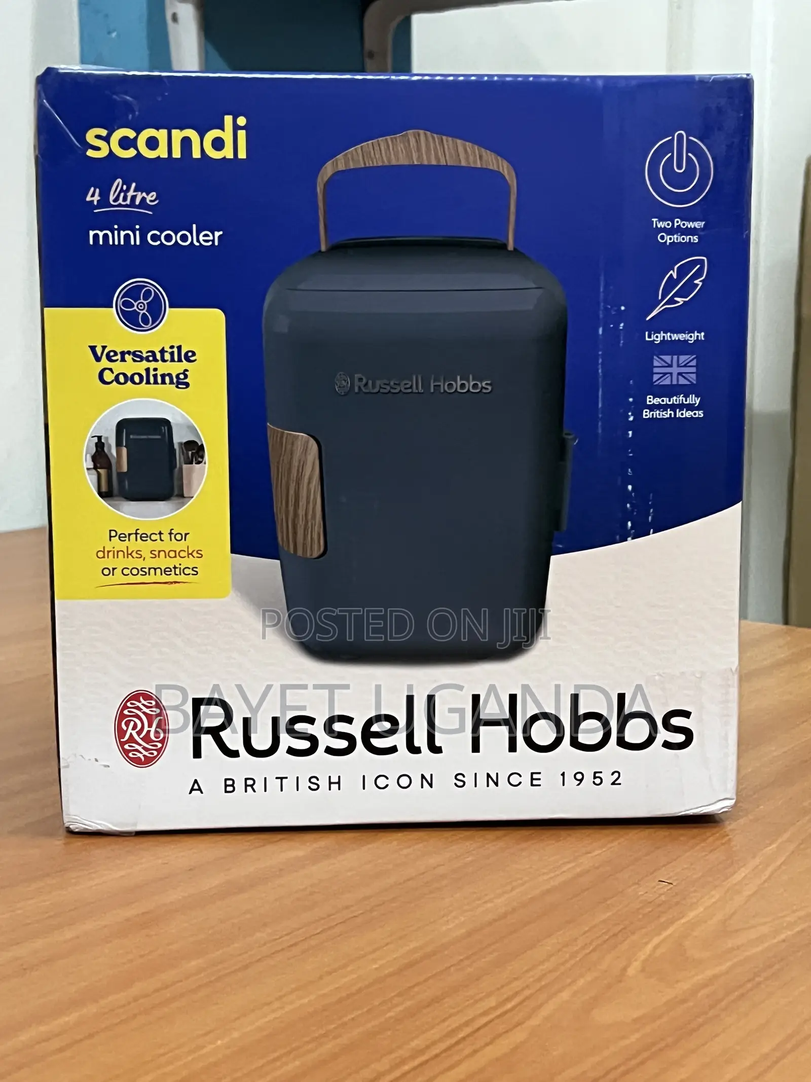 Russell Hobbs 4l/6 Can Mini Car Fridge