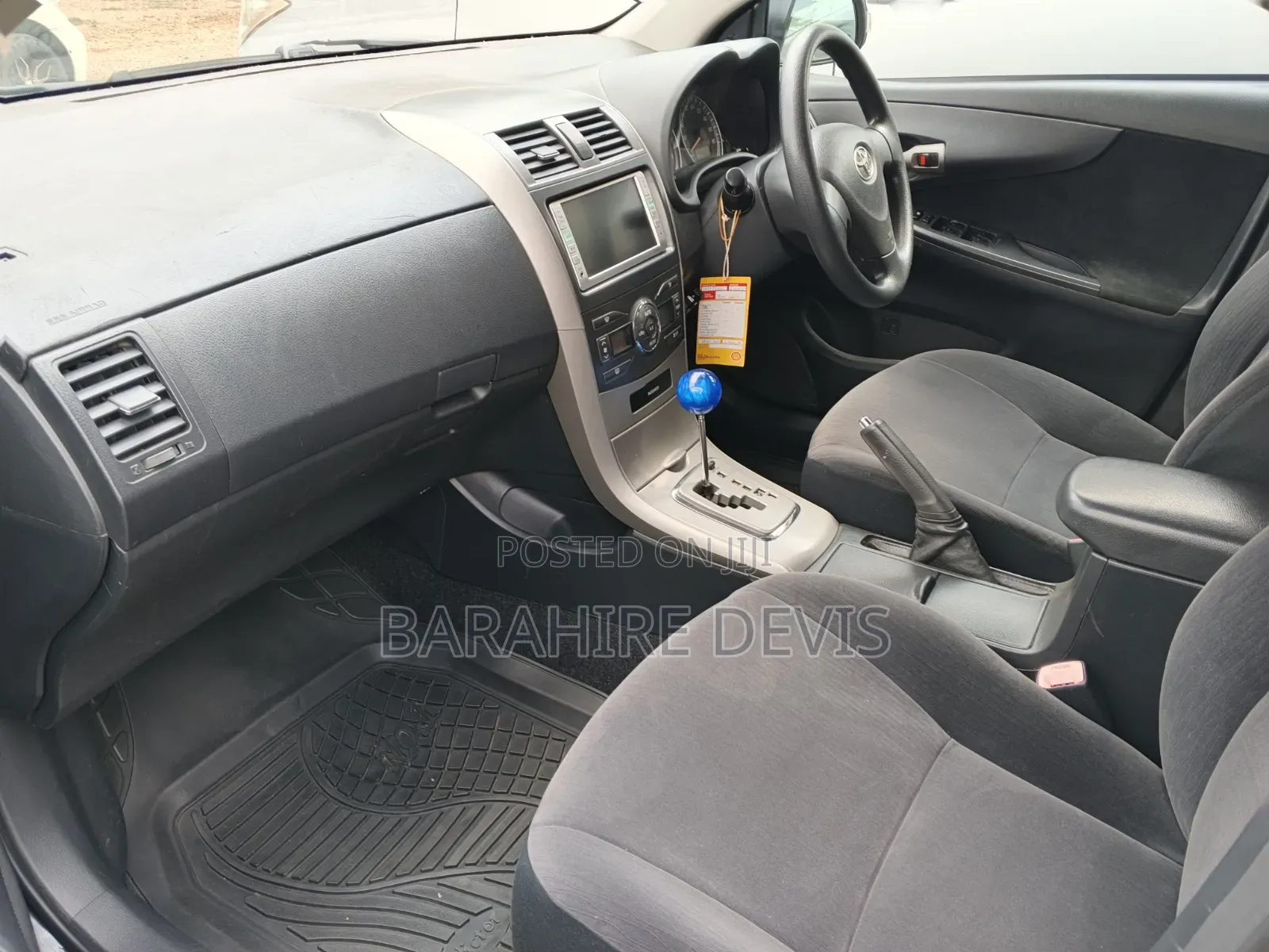 Toyota Corolla Fielder 2010 Black