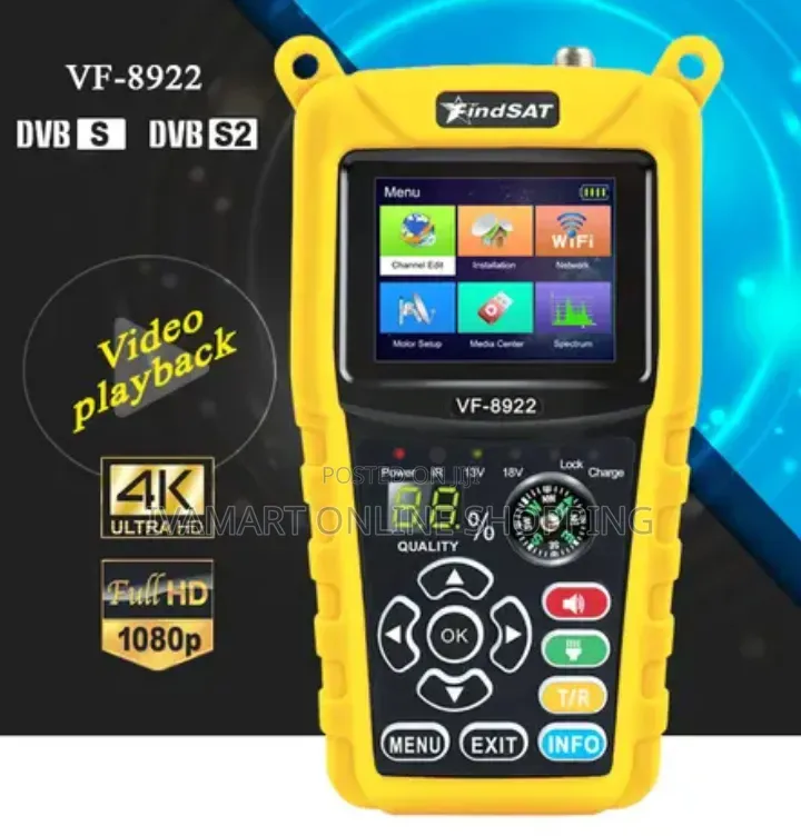 FindSAT VF-8922 Satellite Signal Meter – With Video Full HD