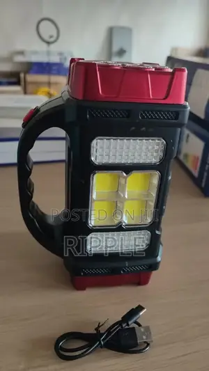 Aerbes 38W Solar Rechargeable LED Camping Emergency Work Light AB-TY32