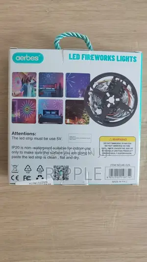 Aerbes 5V USB Smart LED Fireworks Strip Lights With App Control AB-D26