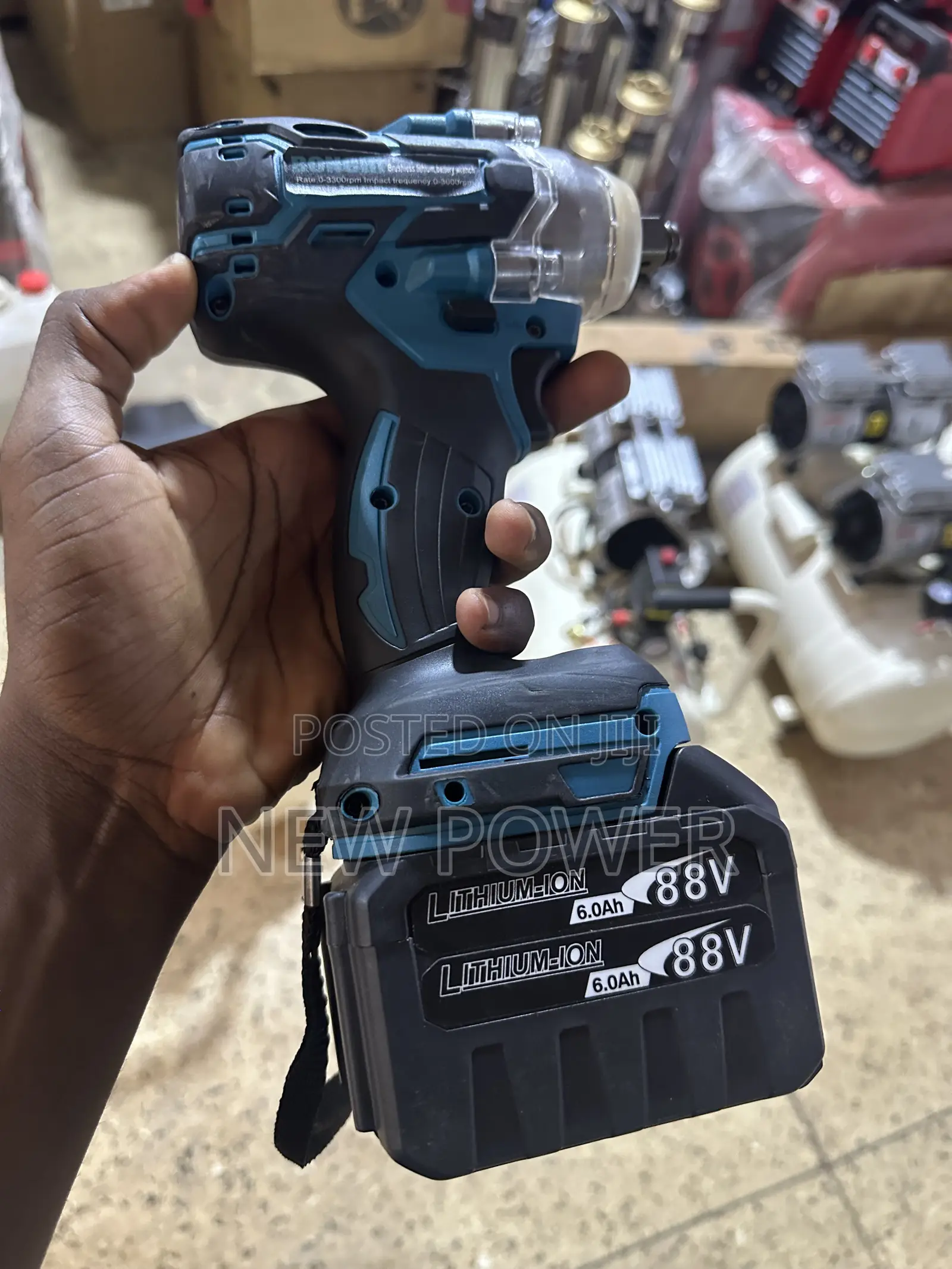 Bonchi Cordless Impact Wrench