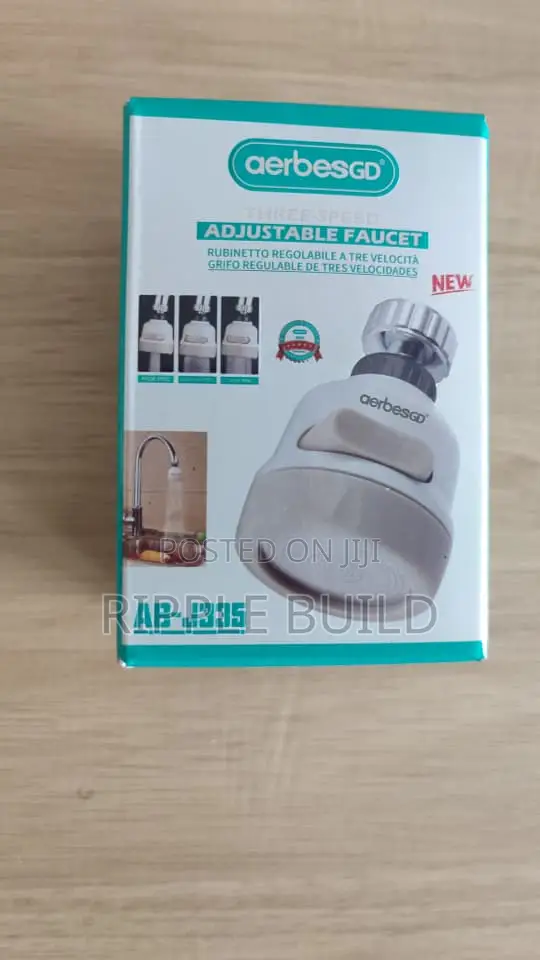 Aerbes 3 Mode Adjustable Faucet Tap Water Saving Sprayer 360° AB-J335
