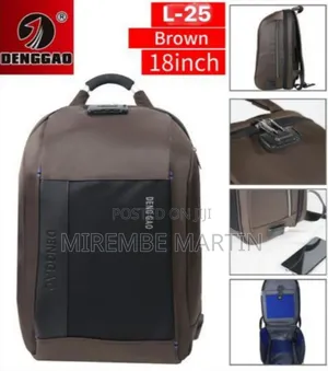 DENGGAO Anti Theft Travel Laptop Student Bookbag Backpack Bag19 Inch