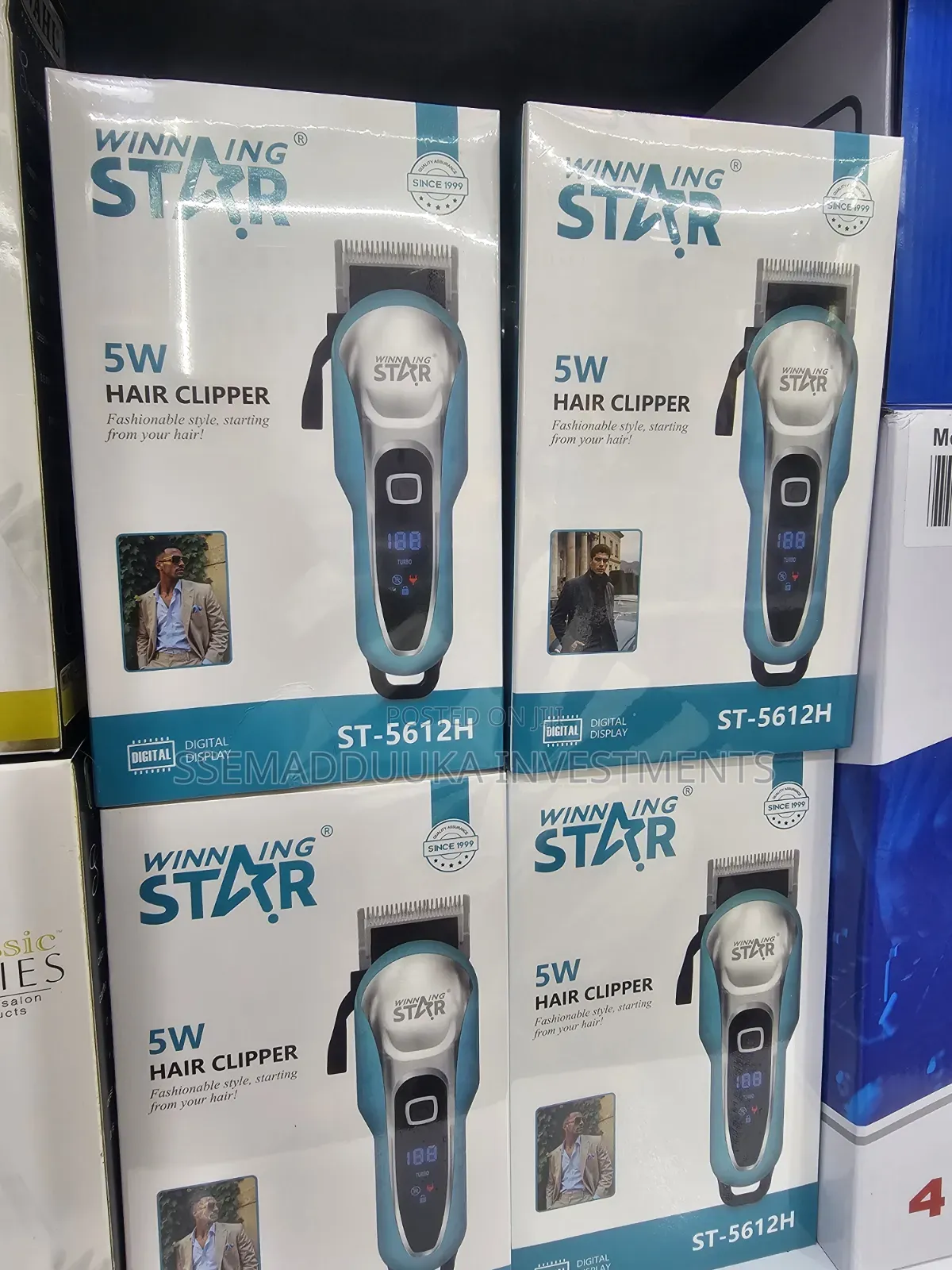 Winning Star St -5612h Rechargeable Hair Clipper