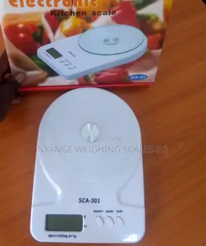 Glass Plate Digital Kitchen Weighing Scale 10000g Portable Weigh Scale