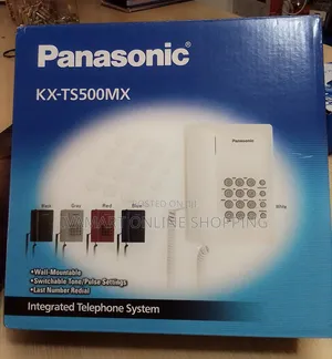 Panasonic KX-TS500MX Corded Landline Phone – Brand New in Box
