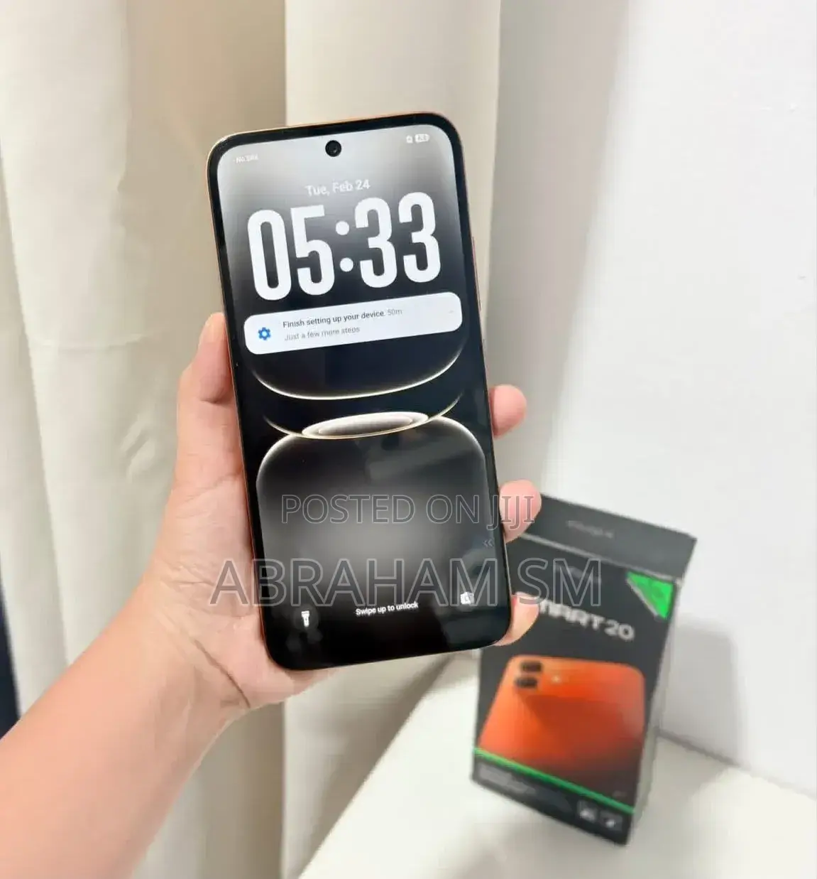 New Infinix Smart 20 64 GB Orange