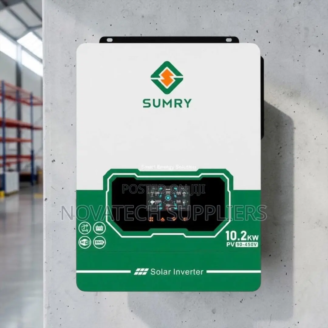 10.2KW SUMRY Solar Hybrid Inverter | Dual MPPT | Best Price 48V