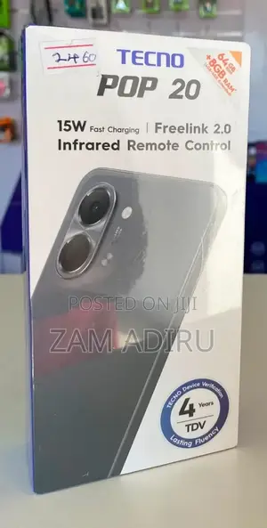 New Tecno Pop 20 128 GB Purple
