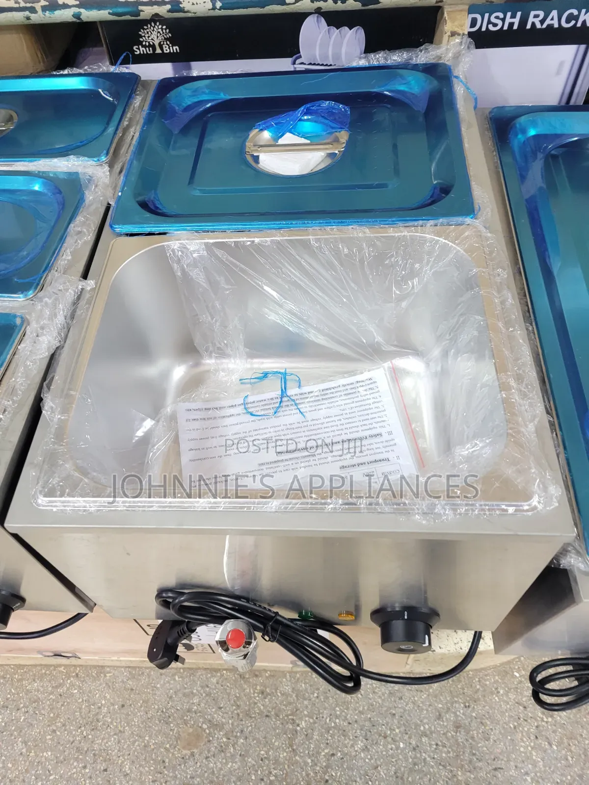 2 Compatiment Electric Food Baine Marine