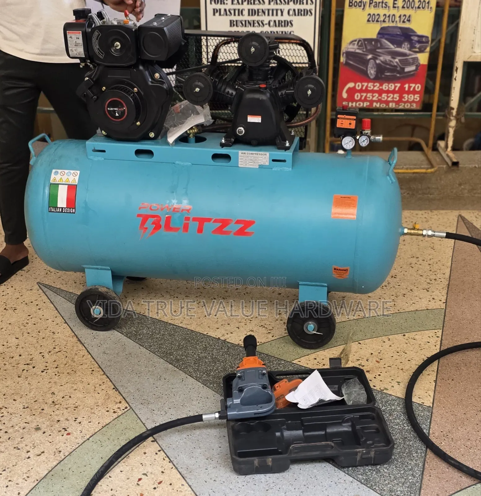 Air Compressor 300 L Diesel