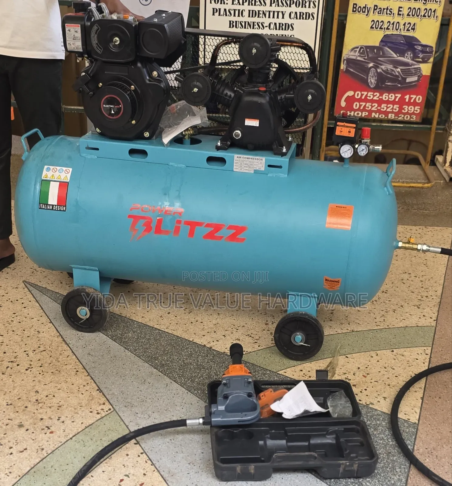 Air Compressor 300 L Diesel