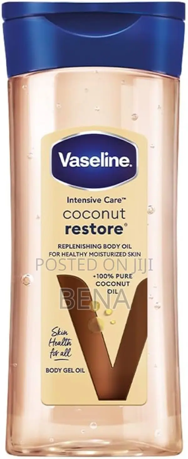 Vaseline Body Oil Daily Britening, Cocoa Radiant, Coconut, Calm 200ml