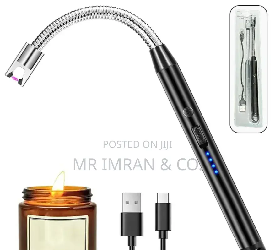 USB-rechargeable Electric Plasma Arc Gas Lighter
