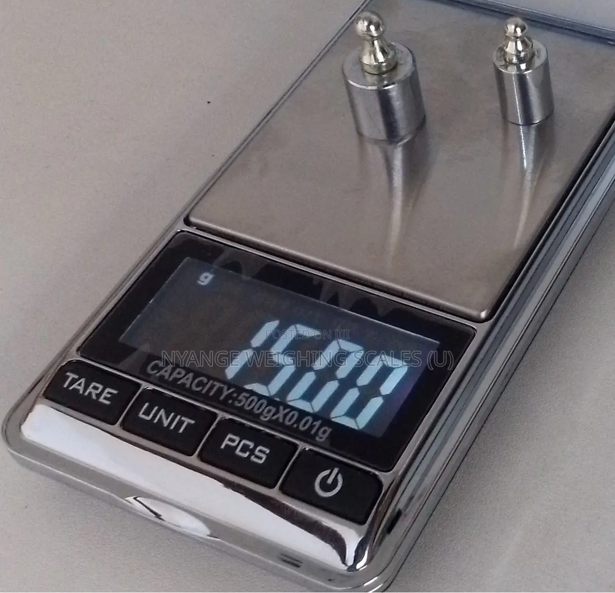 Portable Weigh Pocket Weighing Scale Mineral Jewelry Weighing Scale