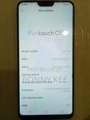 Vivo Y85 64 GB Gold