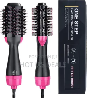 Electric Blow Hot Air Brush Professional Hair Dryer Brush
