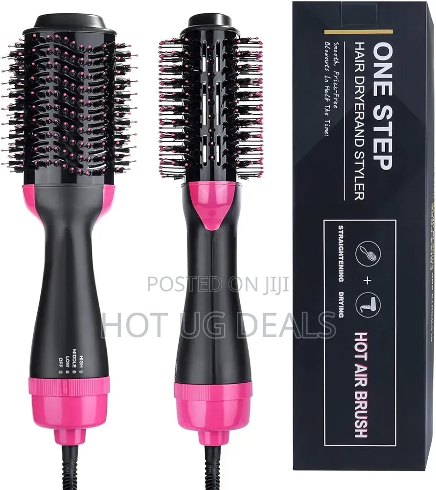 Electric Blow Hot Air Brush Professional Hair Dryer Brush