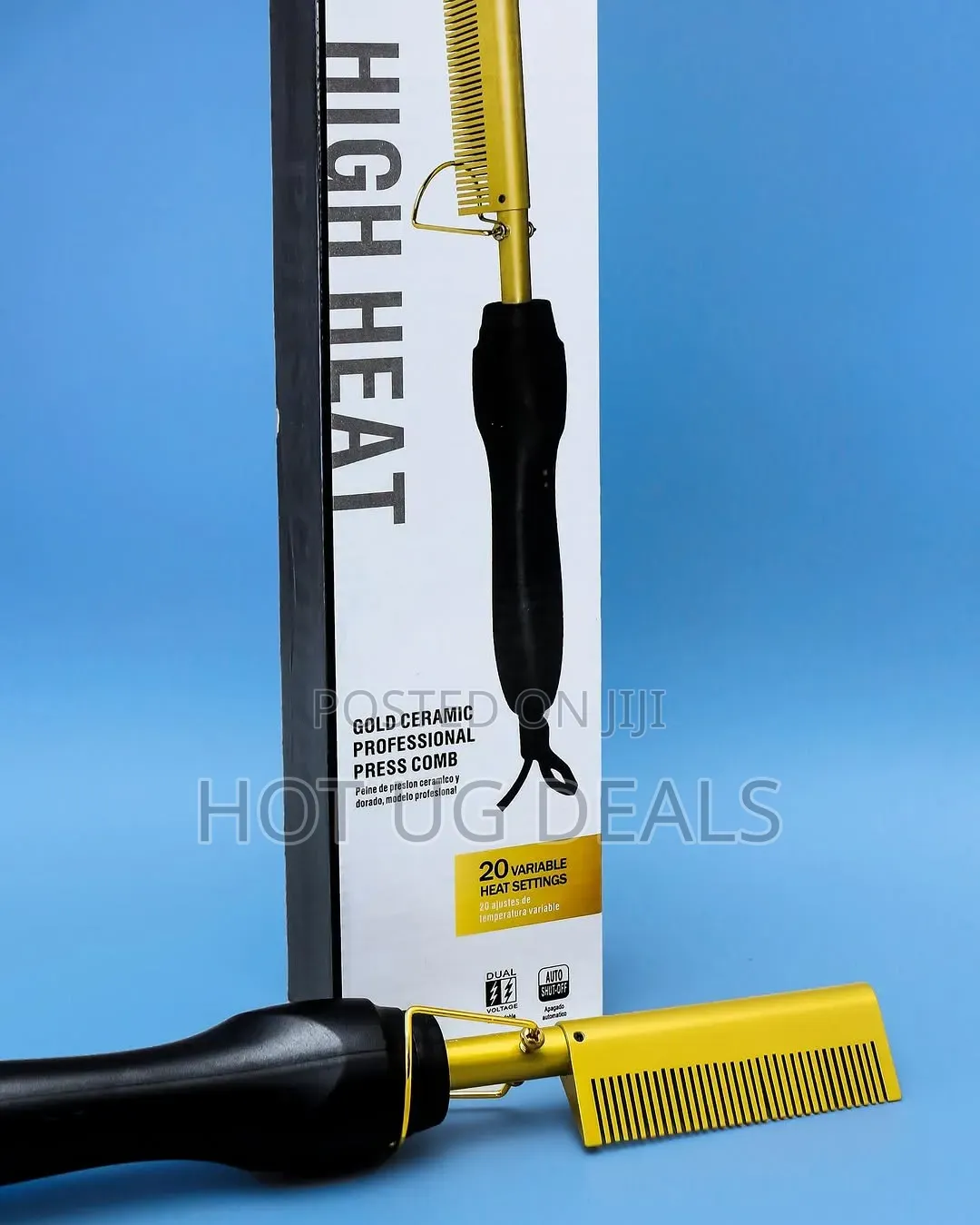 Electric Hot Comb Hair Straightener