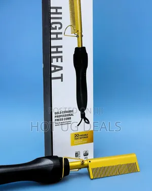Electric Hot Comb Hair Straightener