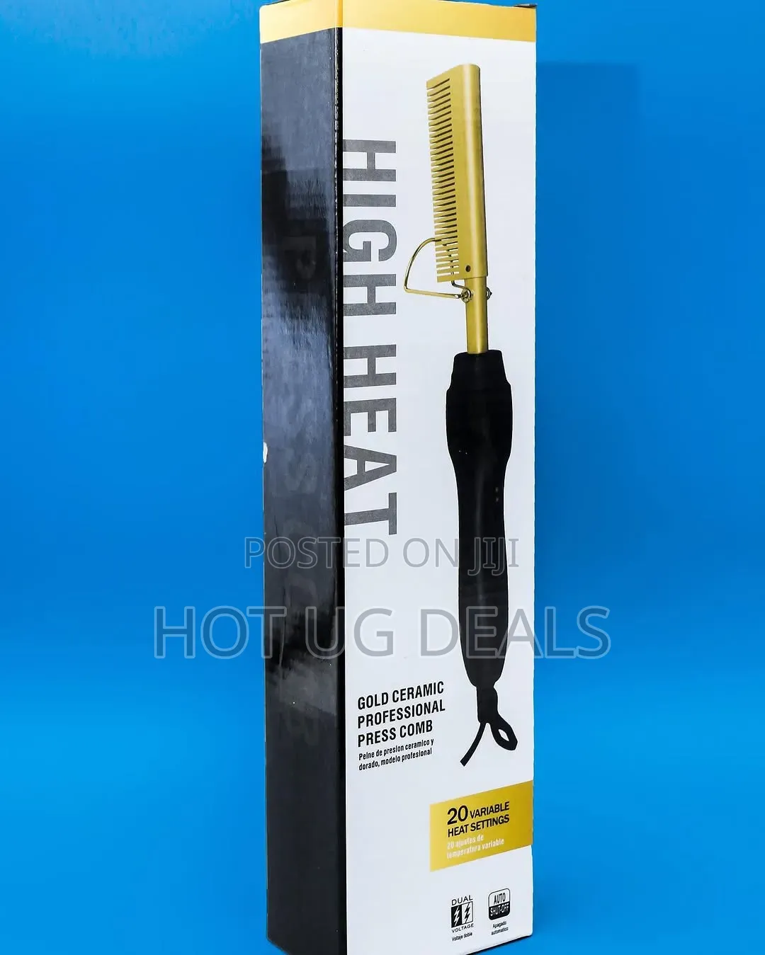 Electric Hot Comb Hair Straightener