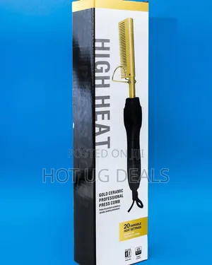 Electric Hot Comb Hair Straightener