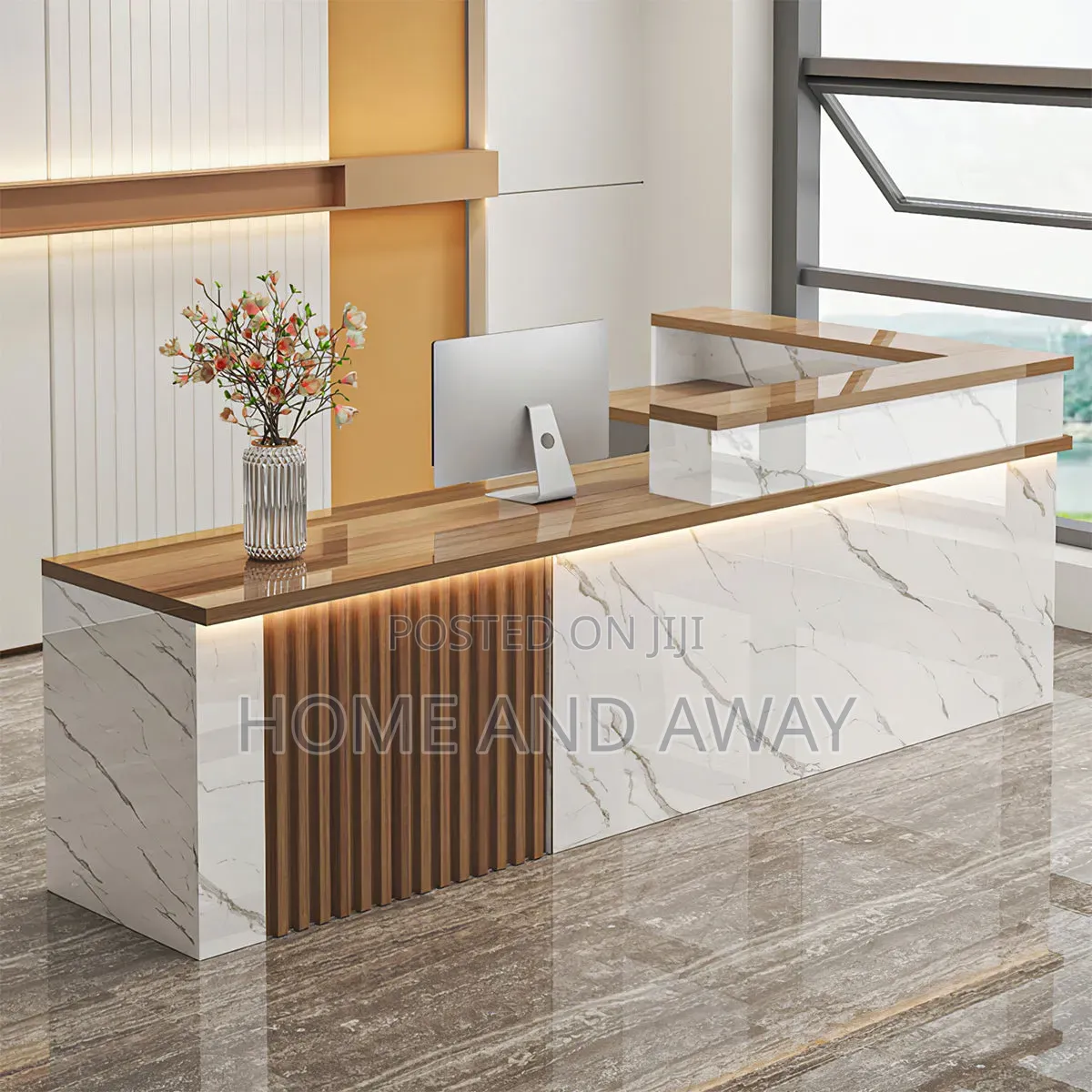 Reception Counters With Marble Pattern Finishing From 3,000,000/-