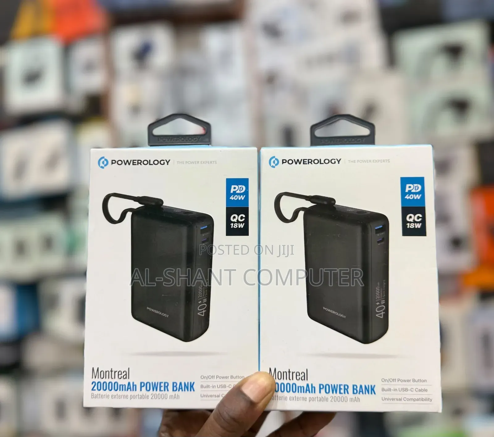 Powerology Montreal 20000mAh Powerbank