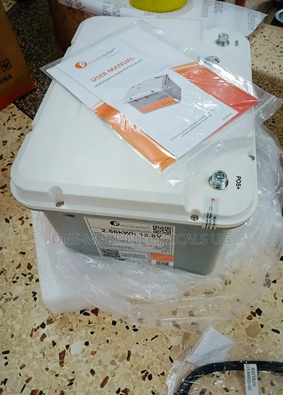 200ah/2.56kwh(12volts) Lithium Iron Phosphate Battery Felicity.
