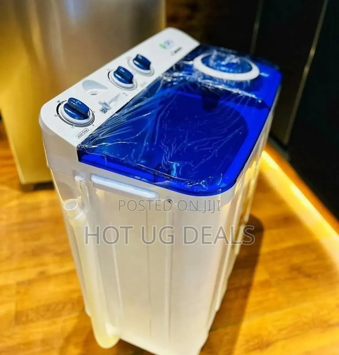 7KG Twin Tub Washing Machine- White ( 2 Years Warranty)