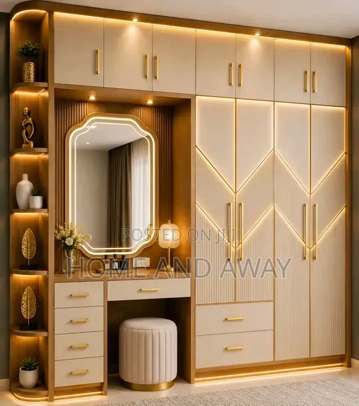 Wardrobes of All Kinds From 1,000,000/- Per Running Meter Any Colour