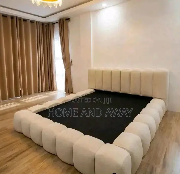 Beds/High Density Sponged Dressed Beds in Any Colour From 1,500,000/-