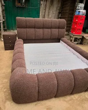 Beds/High Density Sponged Dressed Beds in Any Colour From 1,500,000/-