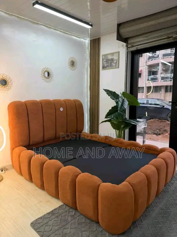 Beds/High Density Sponged Dressed Beds in Any Colour From 1,500,000/-