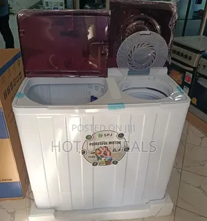 15Kg Twin Tub Washing Machine With Spin Dryer ( 5 Years Warranty)