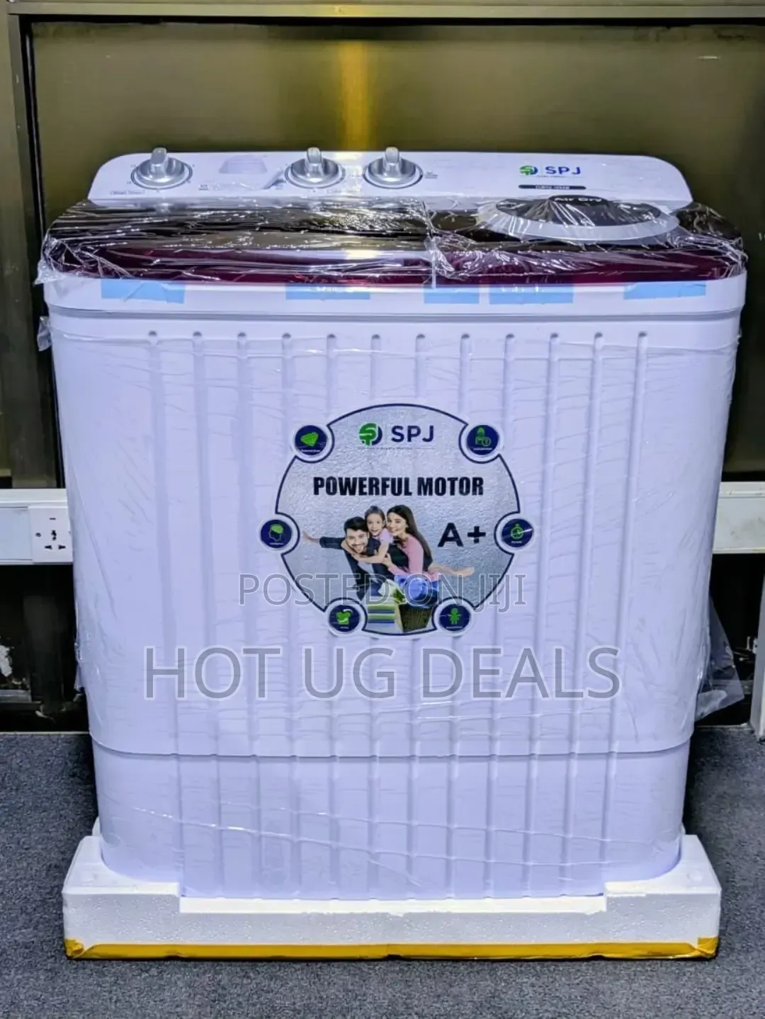 15Kg Twin Tub Washing Machine With Spin Dryer ( 5 Years Warranty)