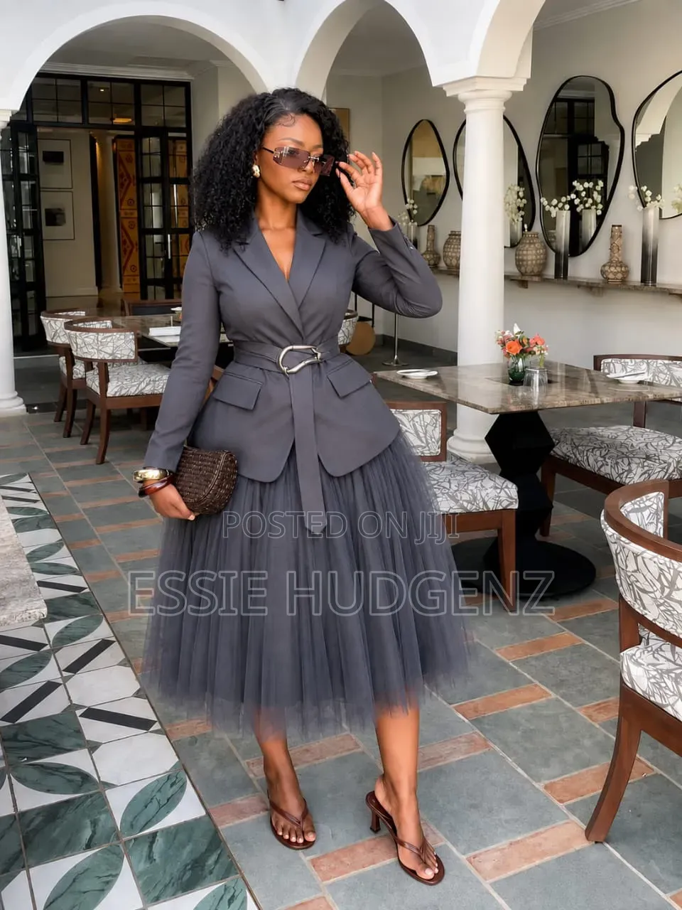 Womens 2pc Skirt and Blazer