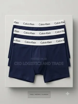 ​Calvin Klein Men's Cotton Classic Fit Boxer Briefs (3-Pack)