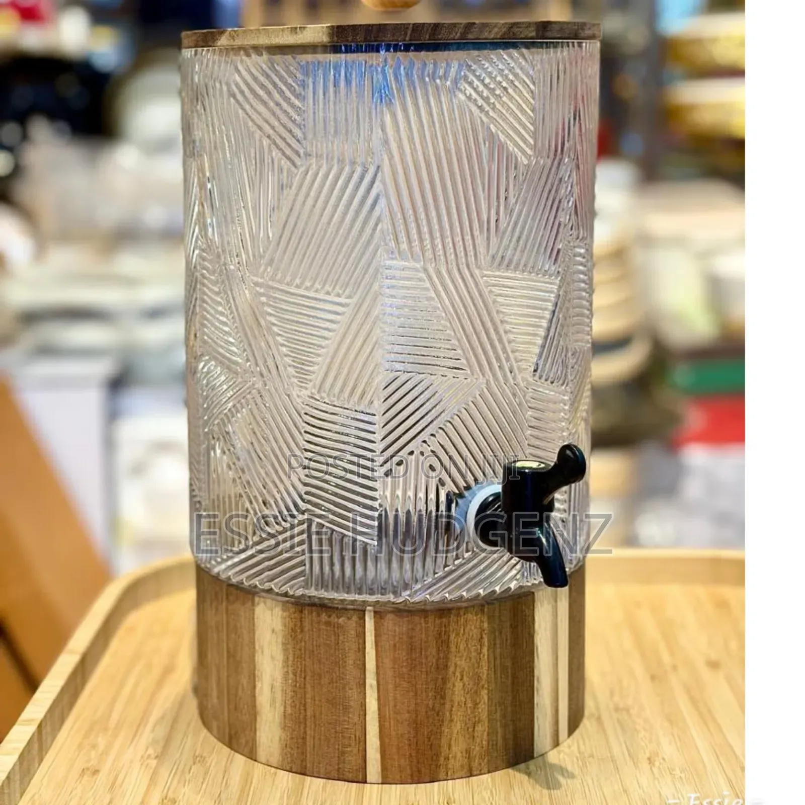 8L Wood Crafted Juice Dispensers