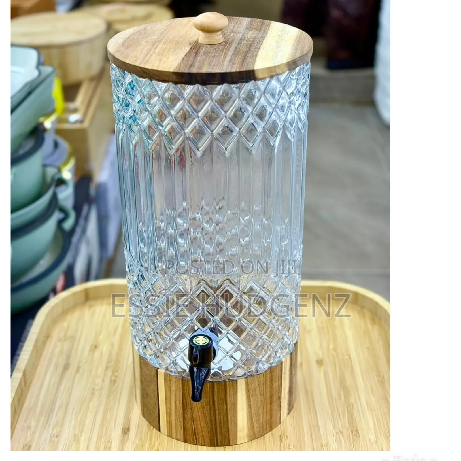 8L Wood Crafted Juice Dispensers